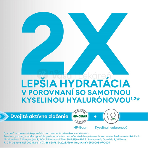 Systane HYDRATION Bez konzervačných látok