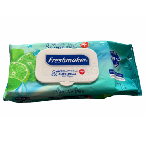 Freshmaker Hygienické antibakteriálne utierky Limetka - mäta