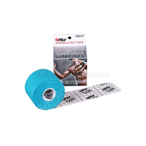 Tejp.paska Kinesio Tape Ares 5cmx5m Modra