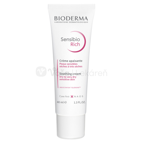 Bioderma Sensibio Rich Upokojujúci krém