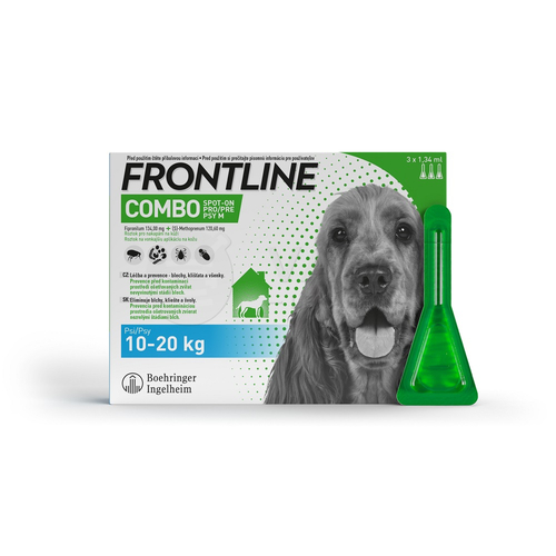 FRONTLINE Combo Spot-On pre psy M (10-20 kg)