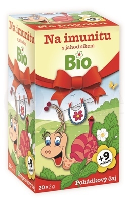 Apotheke Rozprávka BIO  Bylinný čaj Na imunitu s jahodou (od ukončeného 9. mesiaca)