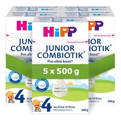 HiPP 4 Junior Combiotik MULTIPACK Mliečna výživa pre batoľatá (od 2 rokov)