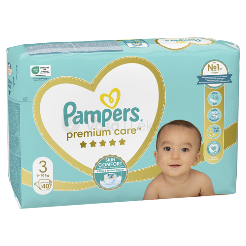 Pampers Premium Care 3 Detské plienky (6 - 10 kg)