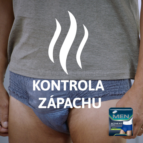Tena Men Pants Plus Blue L/XL Pánska inkontinenčná spodná bielizeň