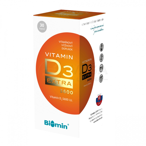 Biomin Vitamín D3 5600 IU Extra