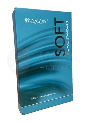 Maxis Promax Standard Soft Stehenné pančuchy nekĺzavé, v. 3+, (II.KT), normálne, bez špice, telové