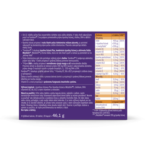 Femibion 2 Tehotenstvo