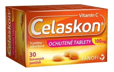 Celaskon Vitamín C 100 mg ochutené tablety