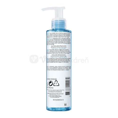 La Roche-Posay Rosaliac micelárny odličovací gél na citlivú pleť so sklonom k začervenaniu