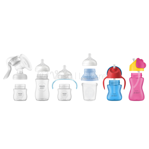 AVENT Manuálna odsávačka mlieka s VIA systémom SCF430/13 (Set)