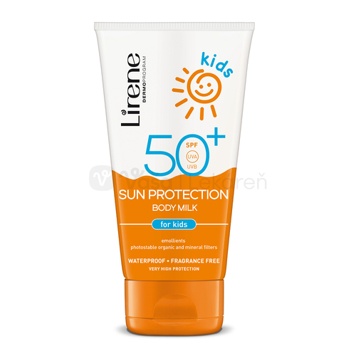 Lirene Sun Kids Mlieko na opaľovanie pre deti SPF50+