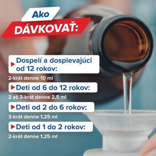 Mucosolvan Sirup pre dospelých (Rodinné balenie)