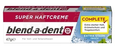 Blend-A-Dent Complete Super fixačný krém na zubné protézy (frisch)