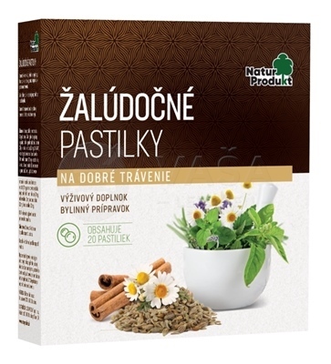 NaturProdukt Žalúdočné pastilky