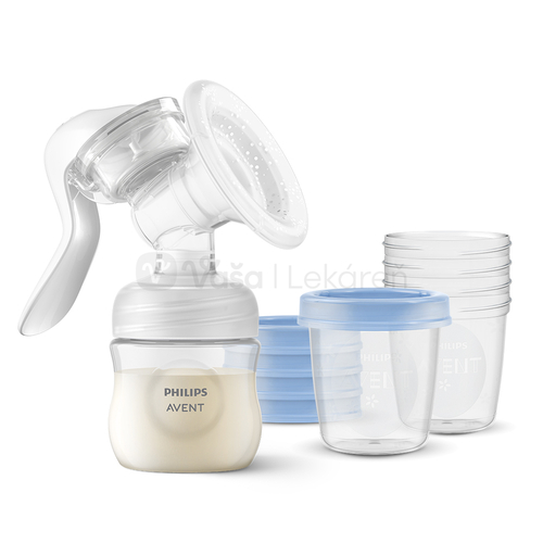 AVENT Manuálna odsávačka mlieka + darček (Akcia)