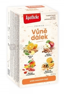 Apotheke Premier Ovocný čaj Vôňa diaľok