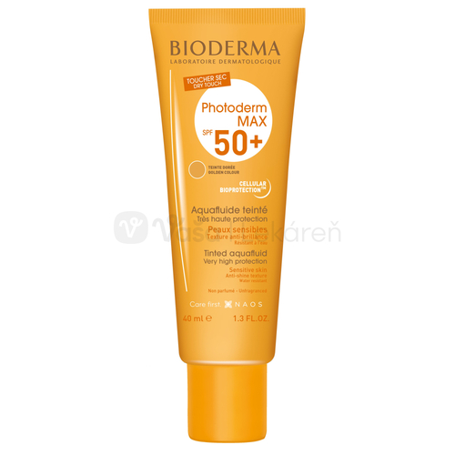 Bioderma Photoderm Aquafluide tmavý suchý krém na opaľovanie SPF50+