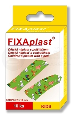 Fixaplast Kids Detská náplasť s vankúšikom (72 x 19 mm)