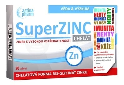 Astina SuperZinc chelát