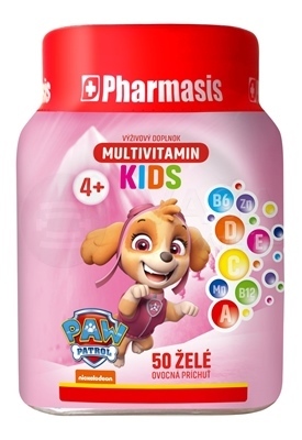 Pharmasis Multivitamin Kids Labková patrola (ružové)