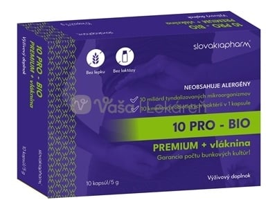 Slovakiapharm 10 PRO - BIO Premium + vláknina