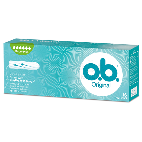 O.b. Original Super Plus Hygienické tampóny