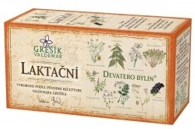 Grešík Laktačný čaj 9 bylín