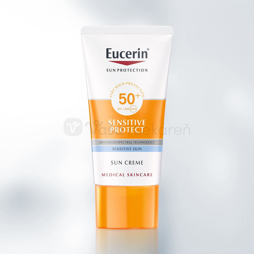 Eucerin Sun Sensitive Protect Krém na opaľovanie na citlivú a suchú pleť SPF50+