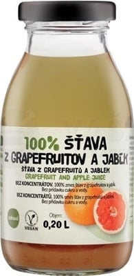 Zdravo 100% Šťava z grapefruitov a jabĺk