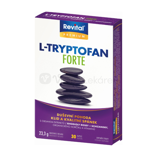 L-tryptofan Forte 30cps Revital Premium Vitar xxx