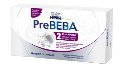 PreBEBA 2 Discharge Mliečna dojčenská výživa (pre novorodencov nad 1800 g) (Box)