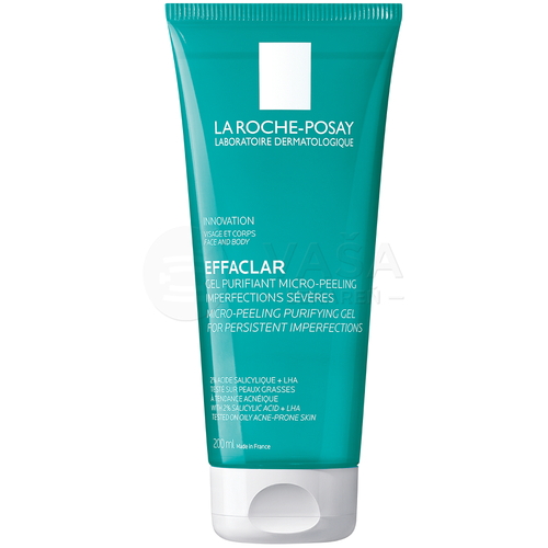 La Roche-Posay Effaclar Čistiaci mikropeelingový gél