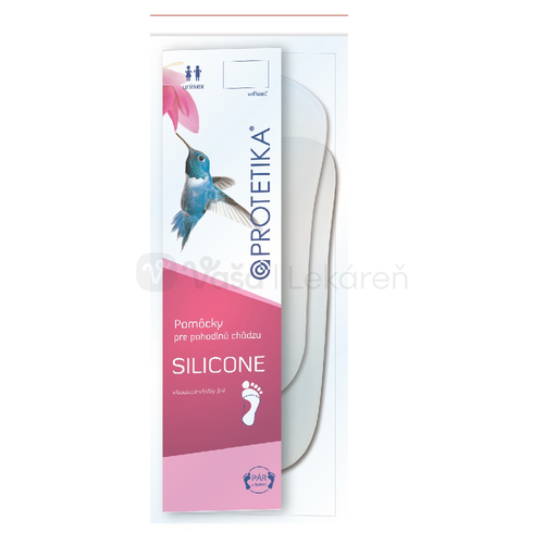 Protetika Silikónové vkladacie vložky trojštvrťové, veľ. L (40 - 41)