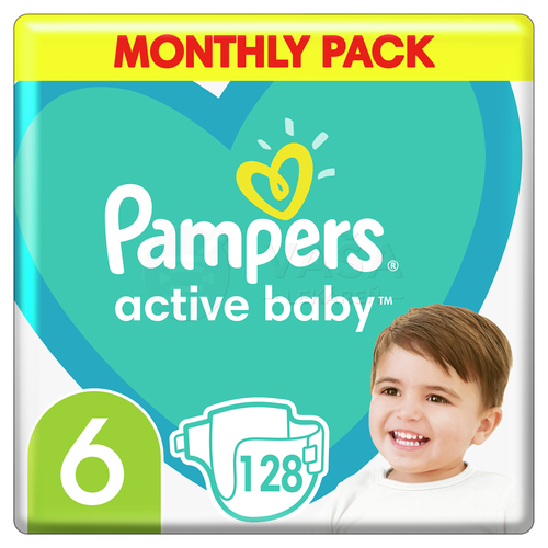 Pampers Active Baby 6 Detské plienky (13-18 kg)