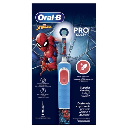 Oral-B Pro Kids 3+ Spiderman