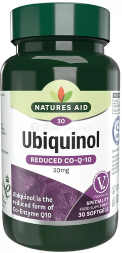 Natures Aid Koenzym Q10 ubiquinol Kaneka 50 mg