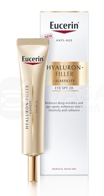 Eucerin Hyaluron-Filler + Elasticity Očný krém SPF20