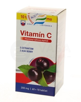 Dobré zo Slovenska Vitamín C 200 mg