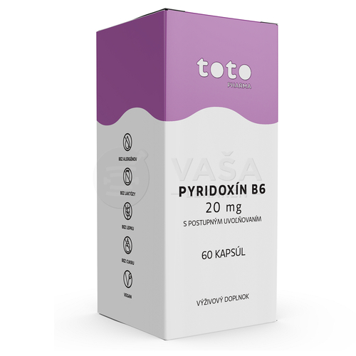 TOTO Pyridoxín B6 20 mg
