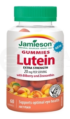 Jamieson Luteín s čučoriedkami a zeaxantínom Gummies