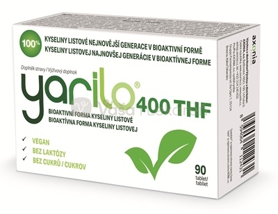 Yarilo 400 THF Aktívna forma kyseliny listovej
