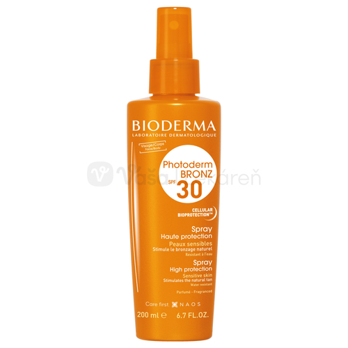 Bioderma Photoderm Bronz sprej na opaľovanie SPF30