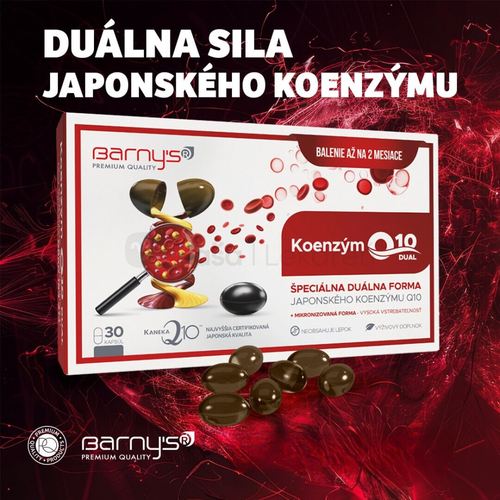 Barny&#039;s Koenzým Q10 Dual 60 mg