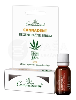 Cannaderm Cannadent Regeneračné sérum na afty a opary