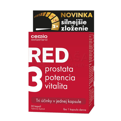 Cemio RED3 (silnejšie zloženie)