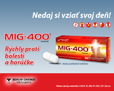 Mig-400 a Mig Junior - proti bolesti a horúčke!