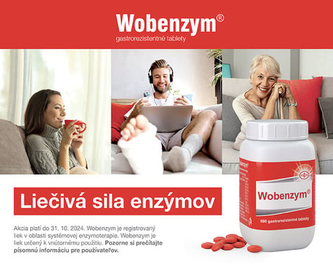 Wobenzym zľava -5%