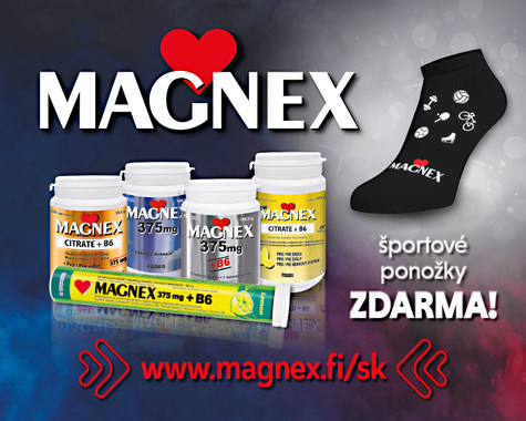 Magnex teraz s darčekom - kúpte k tabletám ešte šumivé tablety Magnex a získate ponožky!