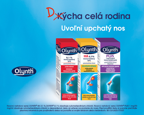 Nosové spreje Olynth teraz lacnejšie!
